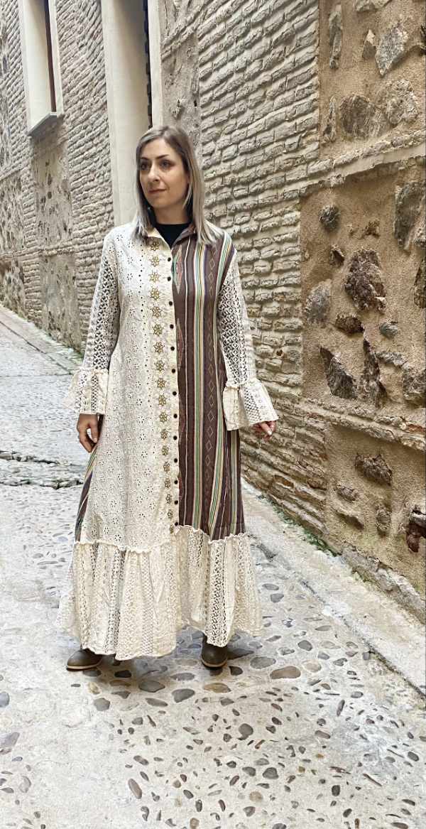 Vestido Inca de algodón